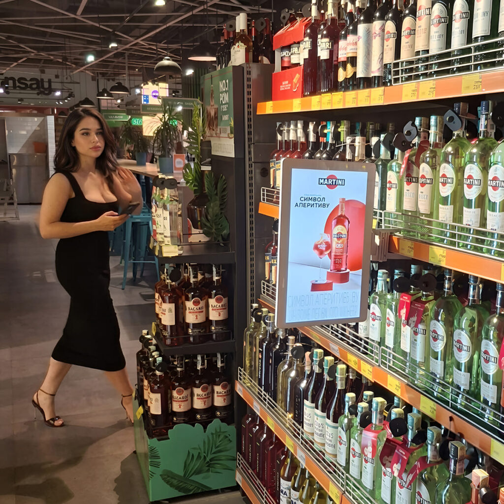 Відеореклама в супермаркетах